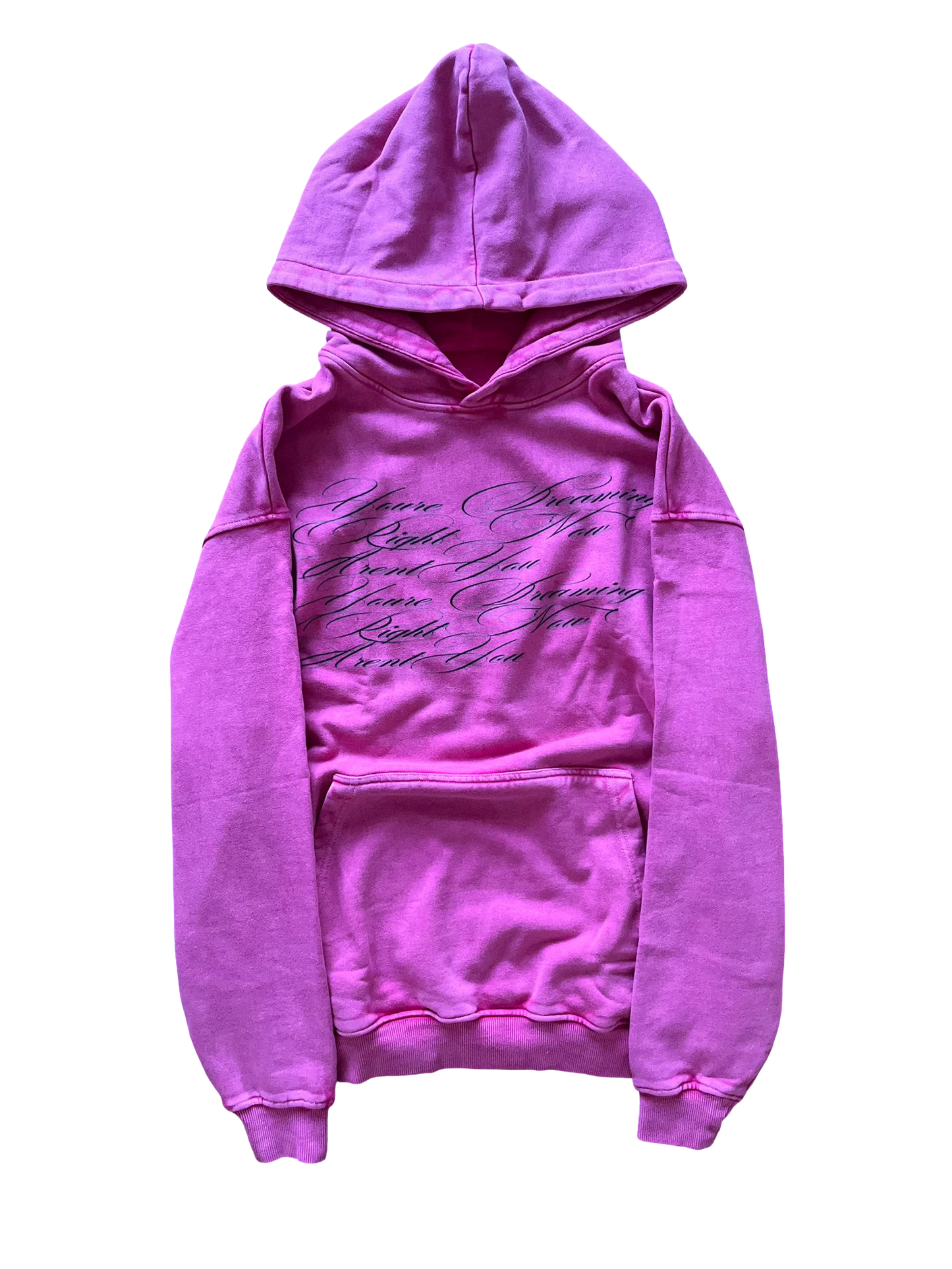 crave for me washed hoodie